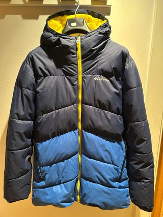 Abrigo niño Columbia Artic Blast Azul y Amarillo