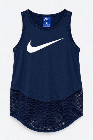 Camiseta de tirantes Nike azul