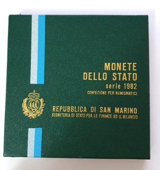 Monete San Marino Serie ufficiale fior di conio