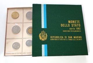 Monete San Marino Serie ufficiale fior di conio