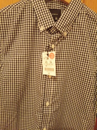 Camisa de cuadros LEFTIES Talla XS