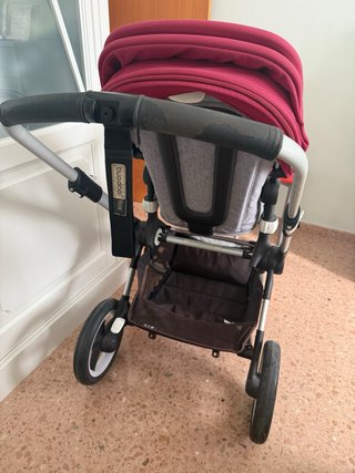 Carrito Bugaboo Fox gris y granate