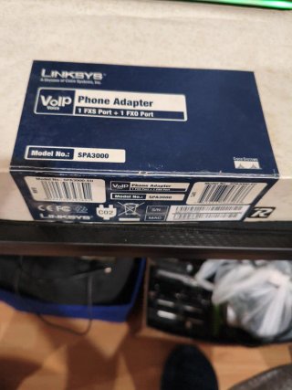 Linksys SPA3000 Adaptador VoIP 1 FXS + 1 FXO