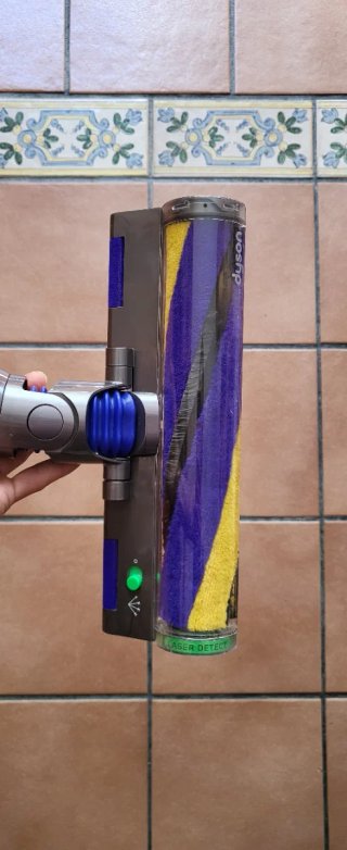 Spazzolino Dyson laser(original)fluffy ottico con pulsante