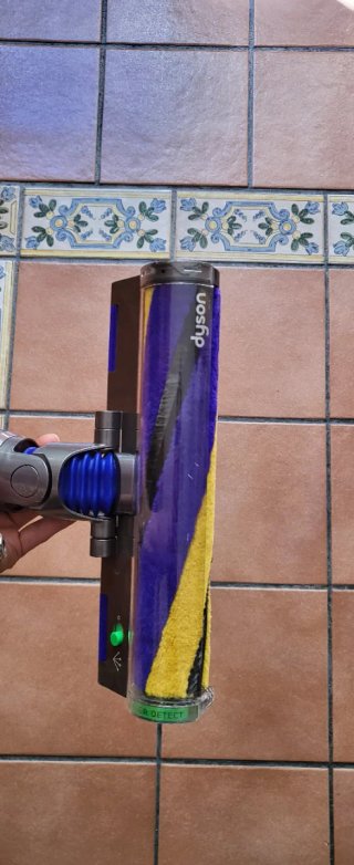 Spazzolino Dyson laser(original)fluffy ottico con pulsante