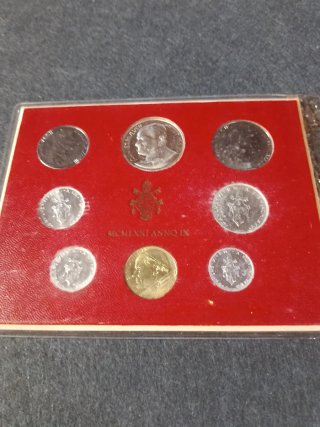 Set de Monedas Ciudad del Vaticano 1971