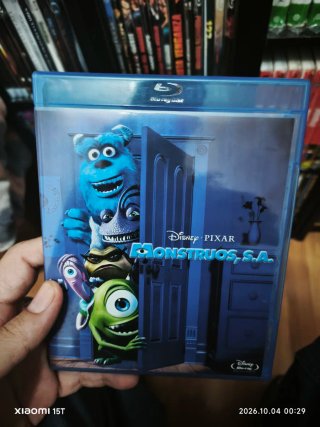 Blu-ray Monstruos, S.A. (Disney Pixar)