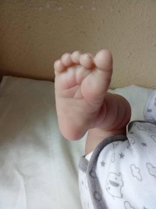 Muñeca Reborn Realista Durmiendo con Cuerpo Vinilo
