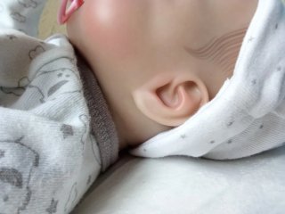 Muñeca Reborn Realista Durmiendo con Cuerpo Vinilo