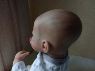 Muñeca Reborn Realista Durmiendo con Cuerpo Vinilo