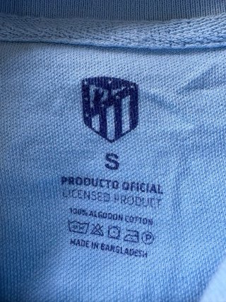 Polo del Atlético de Madrid Azul