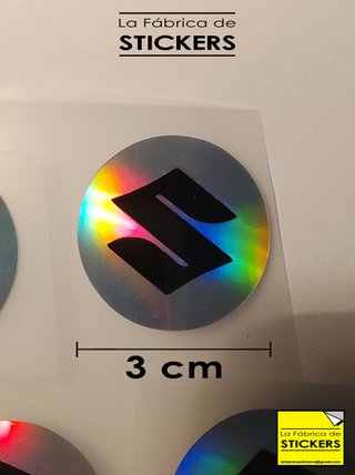 4 Pegatinas KTM Vinilo holográfico y vinilo negro