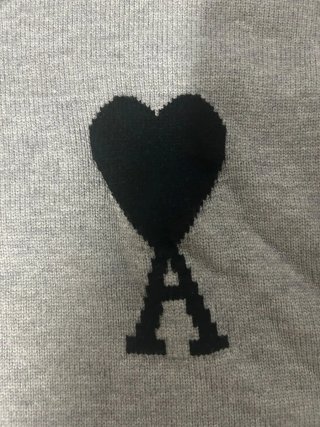 Jersey Ami Paris Gris