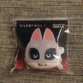 Silent Hill f Fox Mask Man Plush Badge
