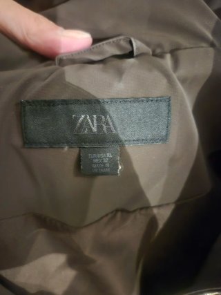 Abrigo Zara Marrón Talla XL