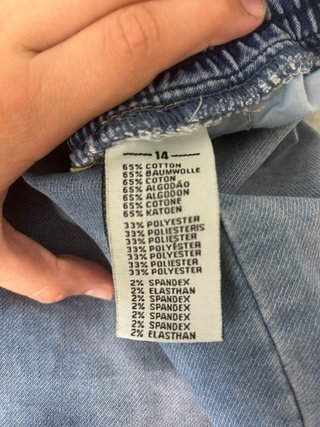 Pantalón Corto Vaquero Azul