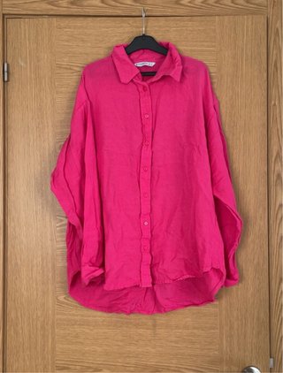Camisa Rosa Stradivarius