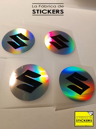 4 Pegatinas Yamaha Vinilo Holográfico