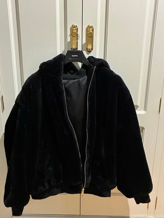 Abrigo Reversible Negro Simorra