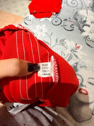 Tuta Adidas Rossa