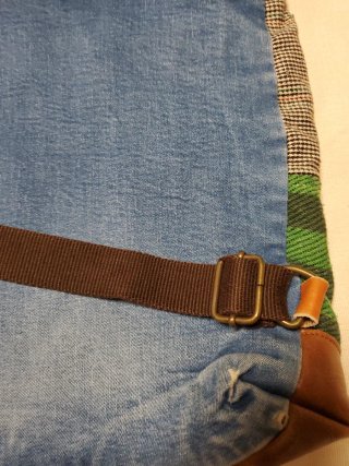 Mochila de Mujer Estilo Patchwork