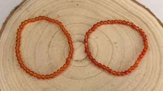 Pulsera Cornalina Natural 4mm