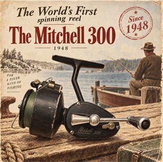 3 Carretes de Pesca Mitchell Series 300-400-800