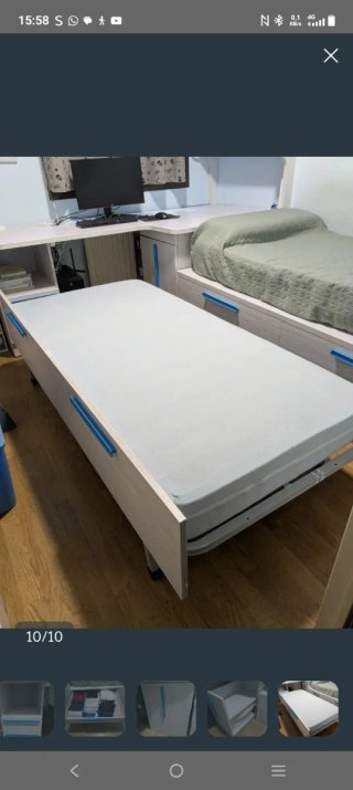 Habitación juvenil completa , se recoge en Madrid