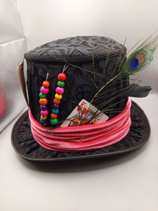Sombrero Copa Sombrerero Loco Zen Punk Creations