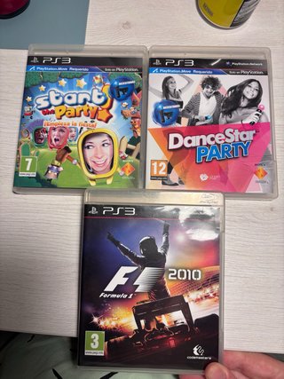 3 Juegos para PlayStation 3 (PS3)
