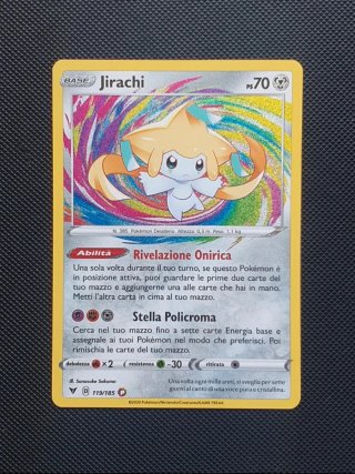 Carta Pokémon Jirachi Amazing 119/185 (Ita)
