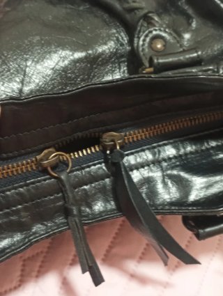 Bolso Balenciaga Negro Cuero