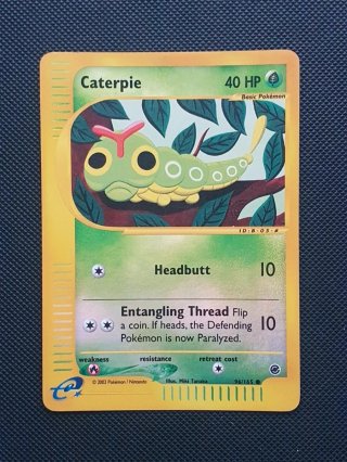 Caterpie Reverse Holo Expedition (Eng)