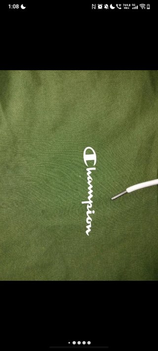 Sudadera Champion Verde