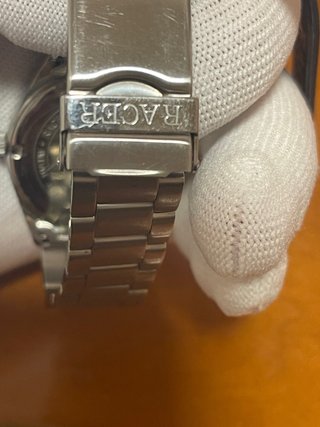 Reloj Racer Plata y Blanco