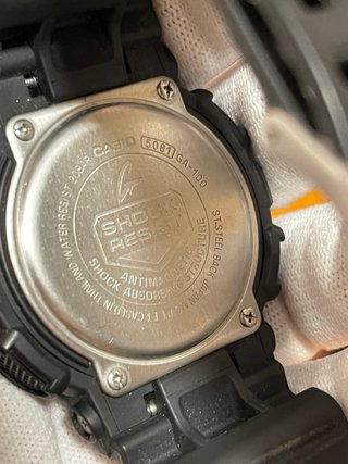 Reloj Casio G-Shock GD120 Negro/Gris