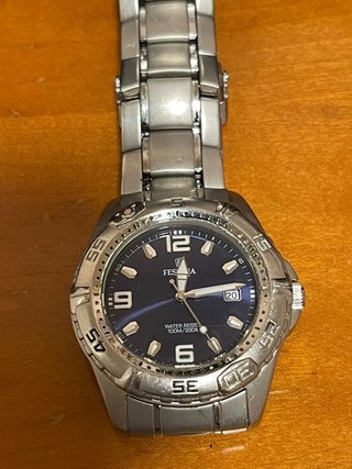 Reloj Festina Azul y Plateado