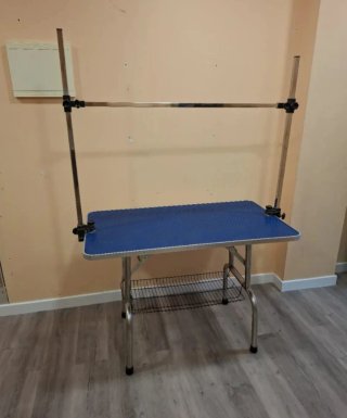 Mesa Peluquería Canina con Soporte