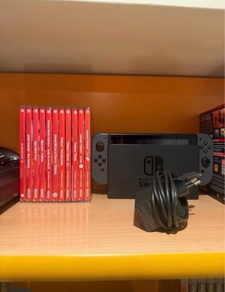 Nintendo Switch + 10 Juegos