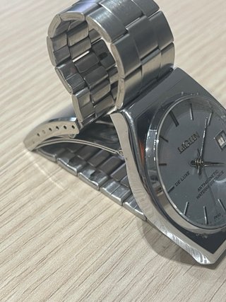 Reloj Ligun De Luxe Plata Antimagnético