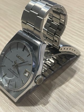 Reloj Ligun De Luxe Plata Antimagnético