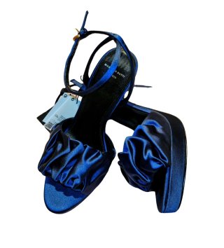 Sandalias Massimo Dutti Azul Noche Talla 40