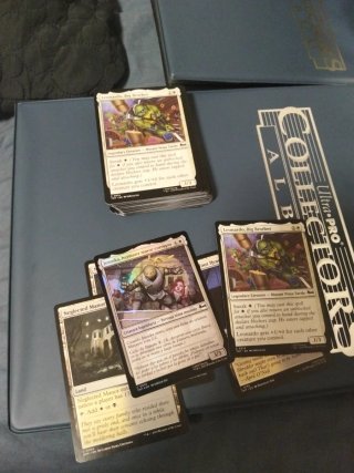 Mazo Magic 60 Cartas Tortugas Ninja Negro blanco