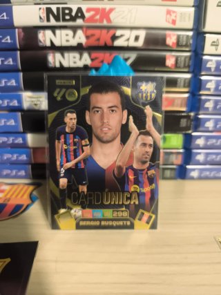 Carta Única Busquets Adrenalyn XL 25-26