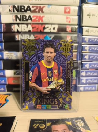 Lote Cartas Messi Total Kings Adrenalyn XL