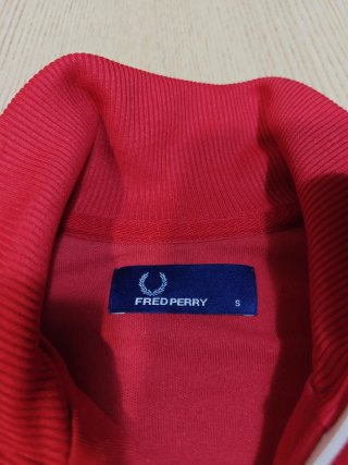Chaqueta Fred Perry Roja Retro - Talla S