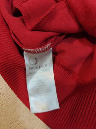 Chaqueta Fred Perry Roja Retro - Talla S