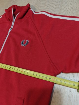 Chaqueta Fred Perry Roja Retro - Talla S
