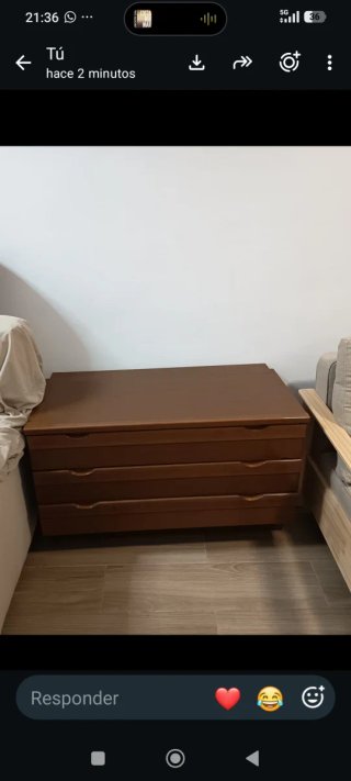 Cajonera de madera