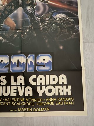 Cartel de Cine "2019,TRAS LA CAÍDA DE NUEVA YORK”